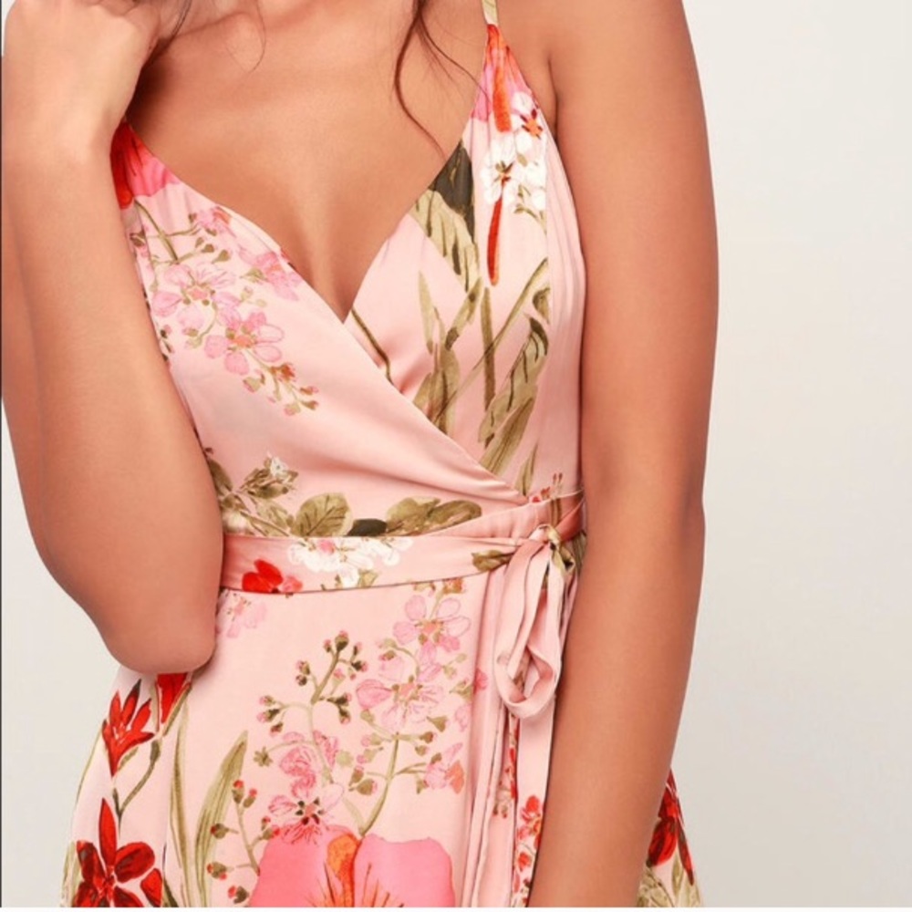 Still the One Blush Pink Floral Maxi Dress - Picture 6 of 8